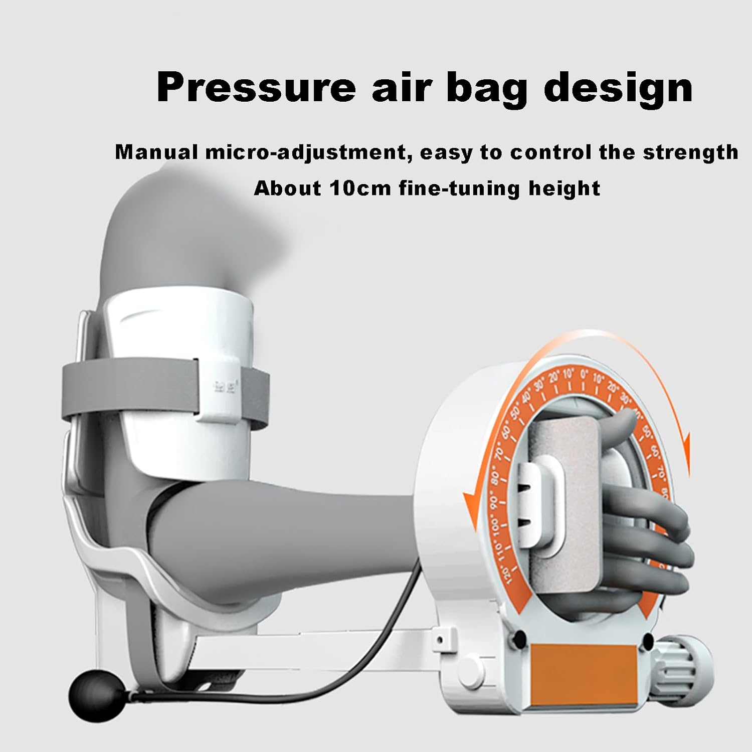 JOSBY Elbow Wrist Rehabilitation Training, Elbow Internal and External Rotation Equipment, Adjustable 0-120° Rotation, Static Stretch Correction Therapy, for Prevent Muscle Atrophy, Wrist Stiffness