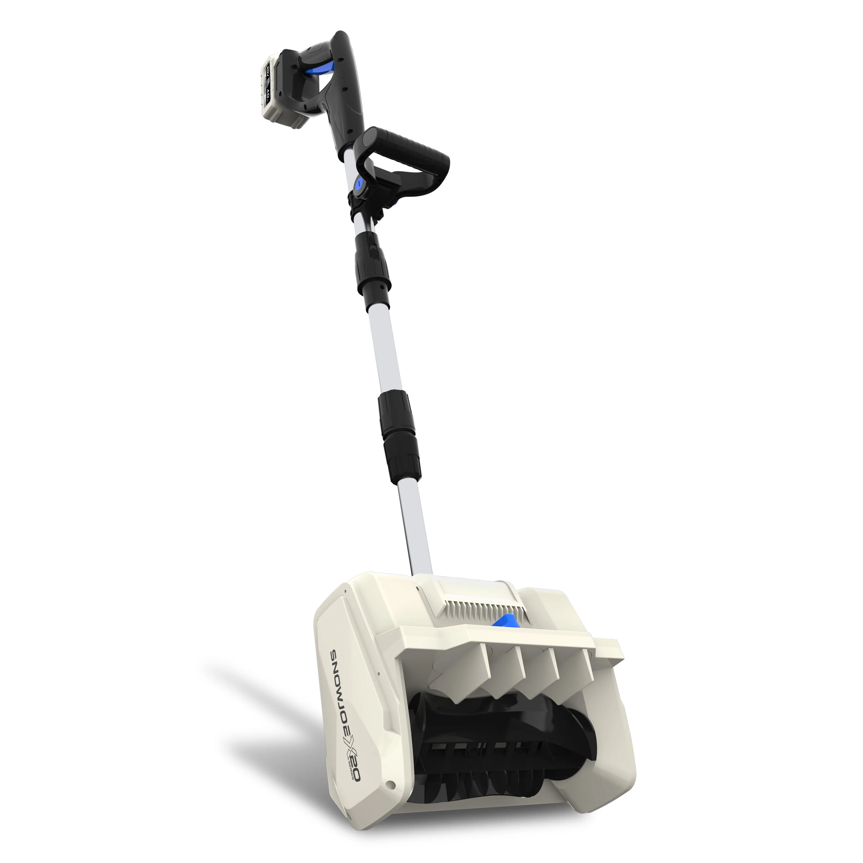 Snow Joe X20-SNOW-4AX2 20-Volt ECOSHARP Cordless Snow Shovel | Directional Chute | Brushless Motor | W/ 2 x 4.0-Ah Batteries + Charger