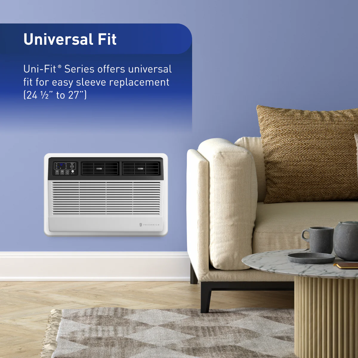 Friedrich 10,000 BTU Uni-Fit Thru-the-Wall Air Conditioner