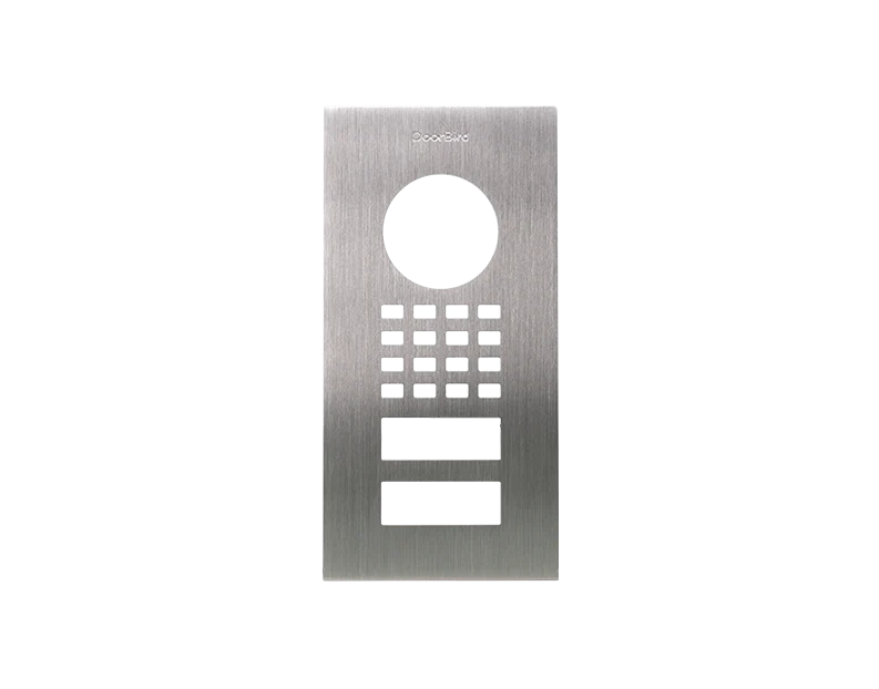 DoorBird Front Panel for D1101V Flush-Mount in Stainless Steel V2A