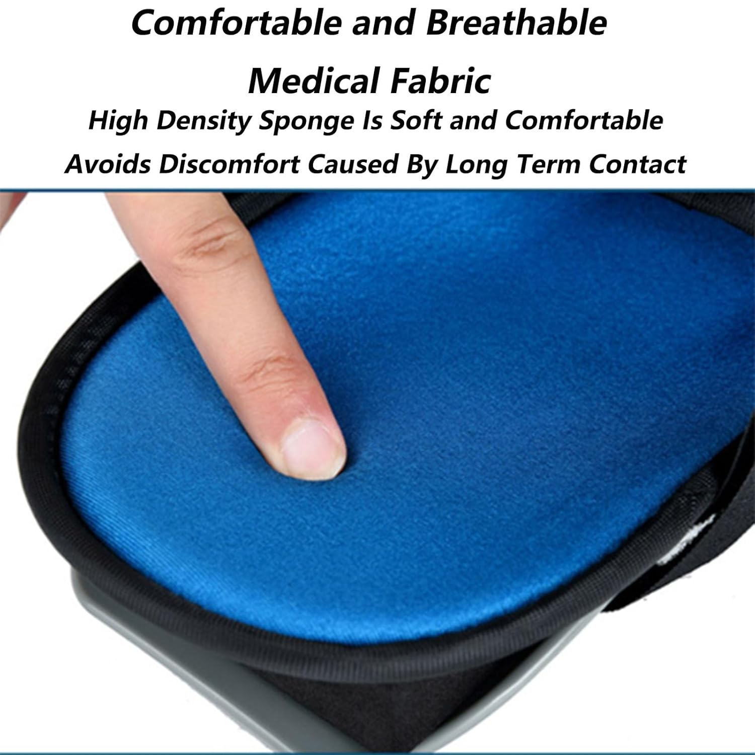 SFKLYU Plantar Fasciitis Stretch Splint Soft Leg Brace Support Adjustable Leg Support Brace Orthopedic Sleeping Immobilizer Stretch Boot for Achilles Tendonitis, Foot Pain,S