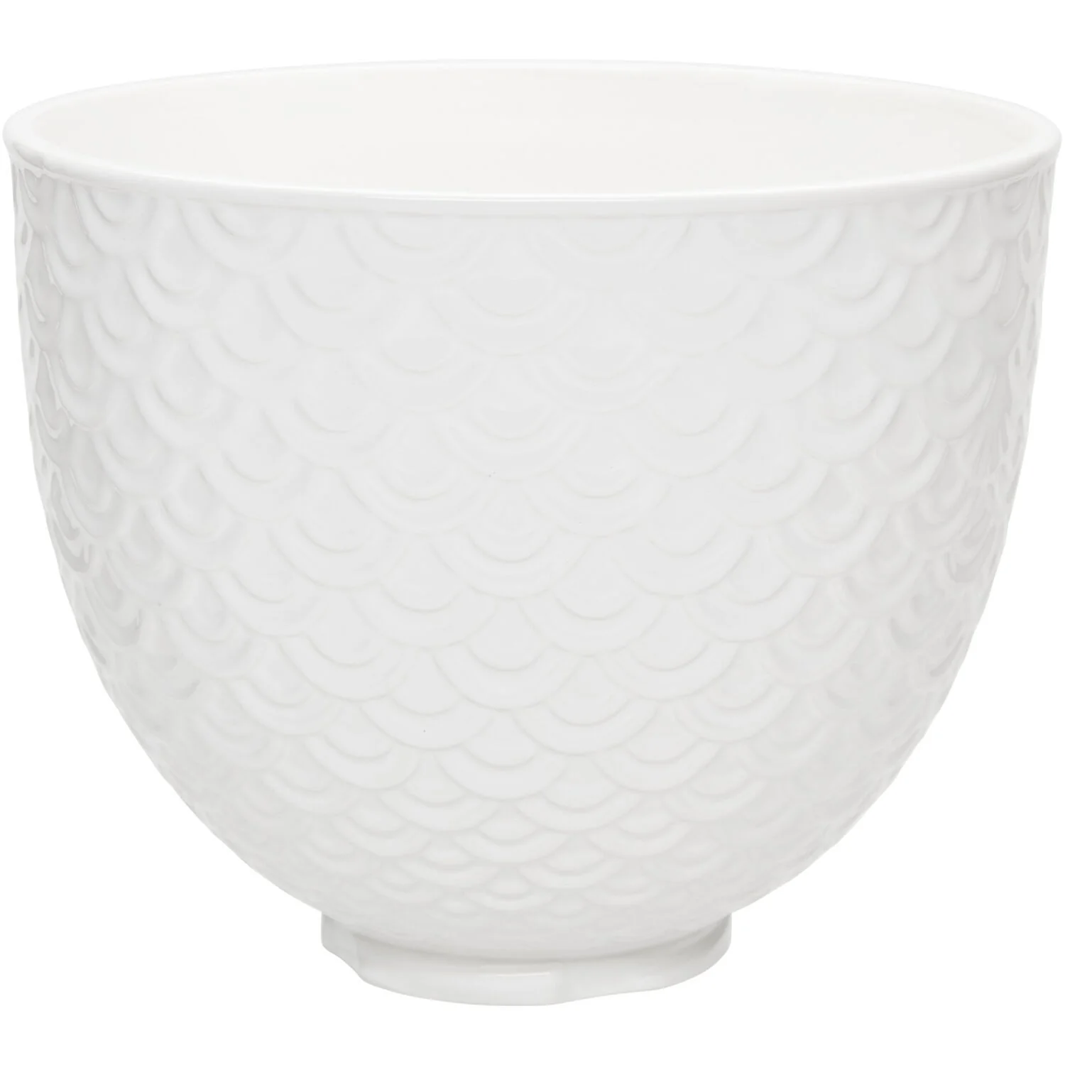 KitchenAid 5-Quart Ceramic Bowl in White Merlaid Lace (KSM2CB5TWM)