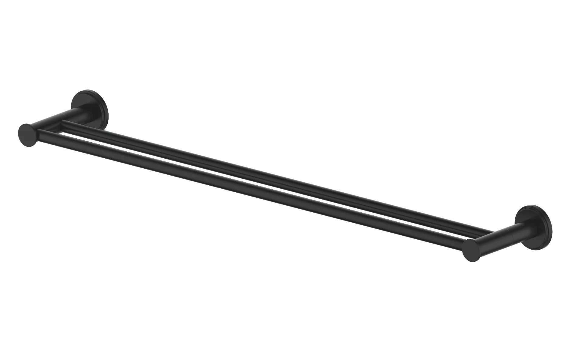 ZLINE El Dorado Double Towel Rail in Matte Black (ELD-TRD-MB)