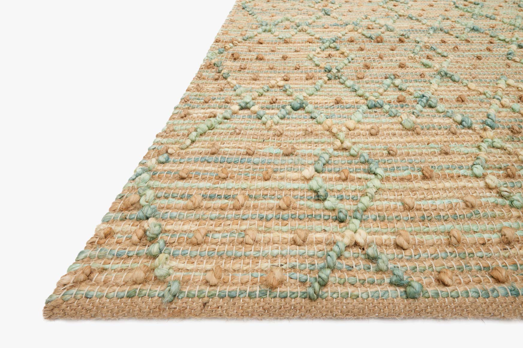 Loloi Beacon Collection - Contemporary Hand Woven Rug in Sea (BU-01)