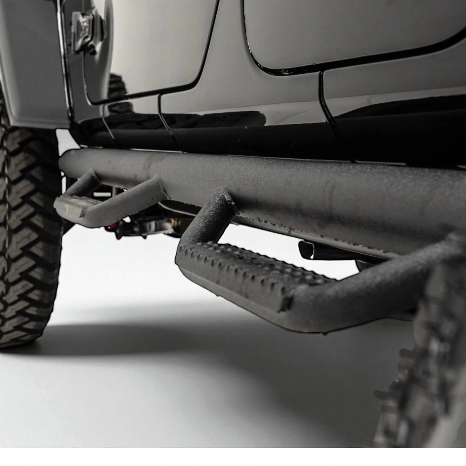 Jeep Wrangler 2018-2026 Stationary Steel Side Steps