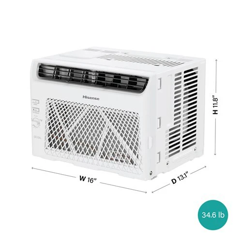 Hisense 5,000 BTU Window Air Conditioner w/ Rotary Controls
