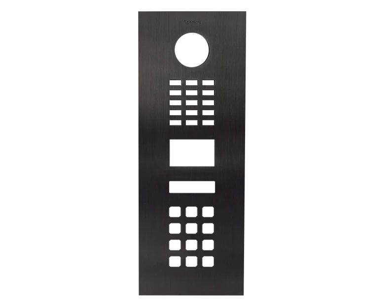 DoorBird Front Panel for D2101KV in Titanium