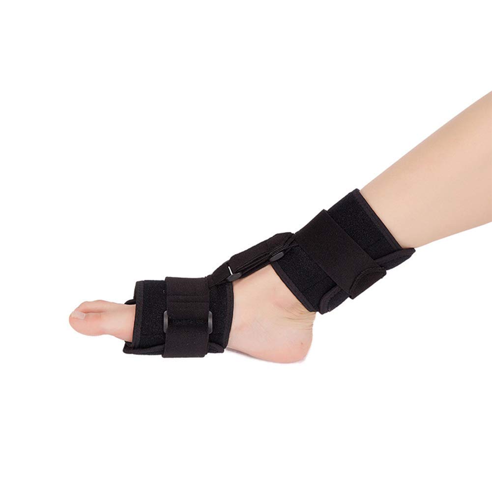 HUANGJUN Drop Orthosis Medical Foot Rehabilitation Orthosis Corrector Brace for Foot Drop Pain Relief Plantar Fasciitis Splints Assist Strap for Improve Walking Gait Ankle Sprains