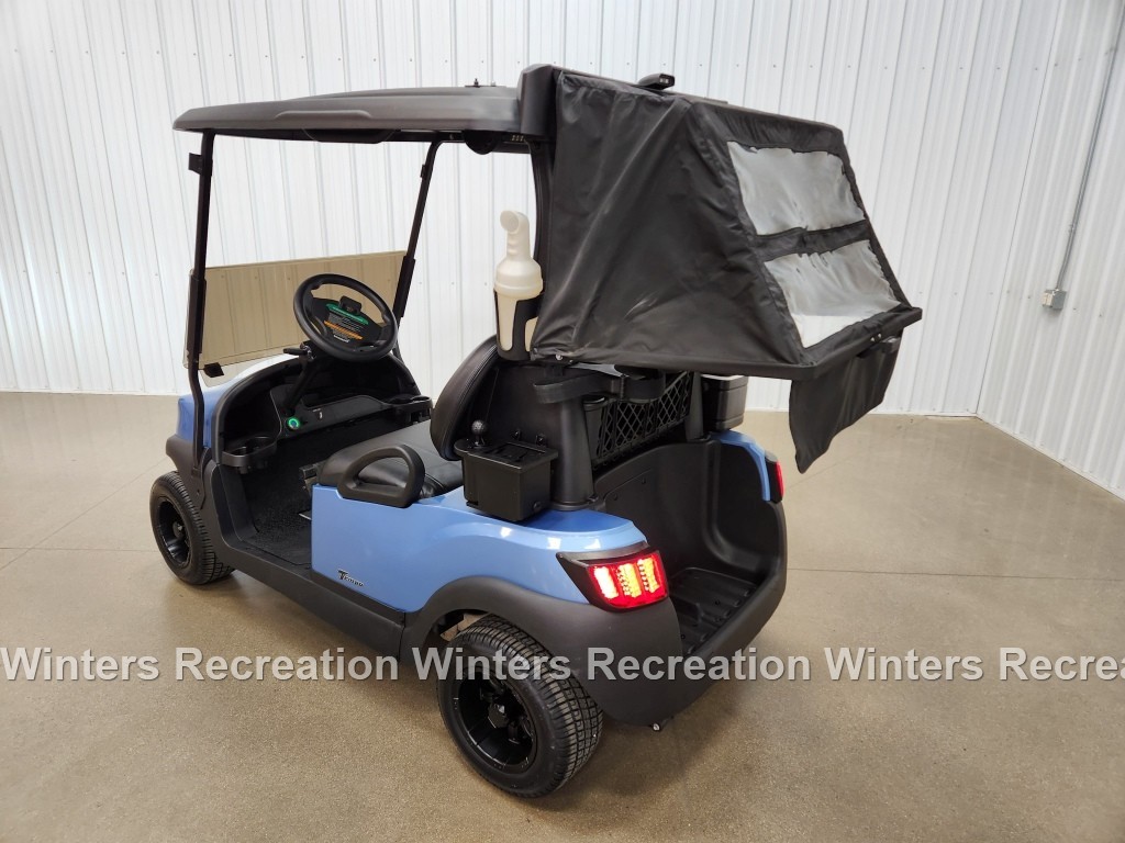 2021 Club Car Tempo Lithium Ion ECOXGEAR STREET READY Golf Cart, Ice Blue