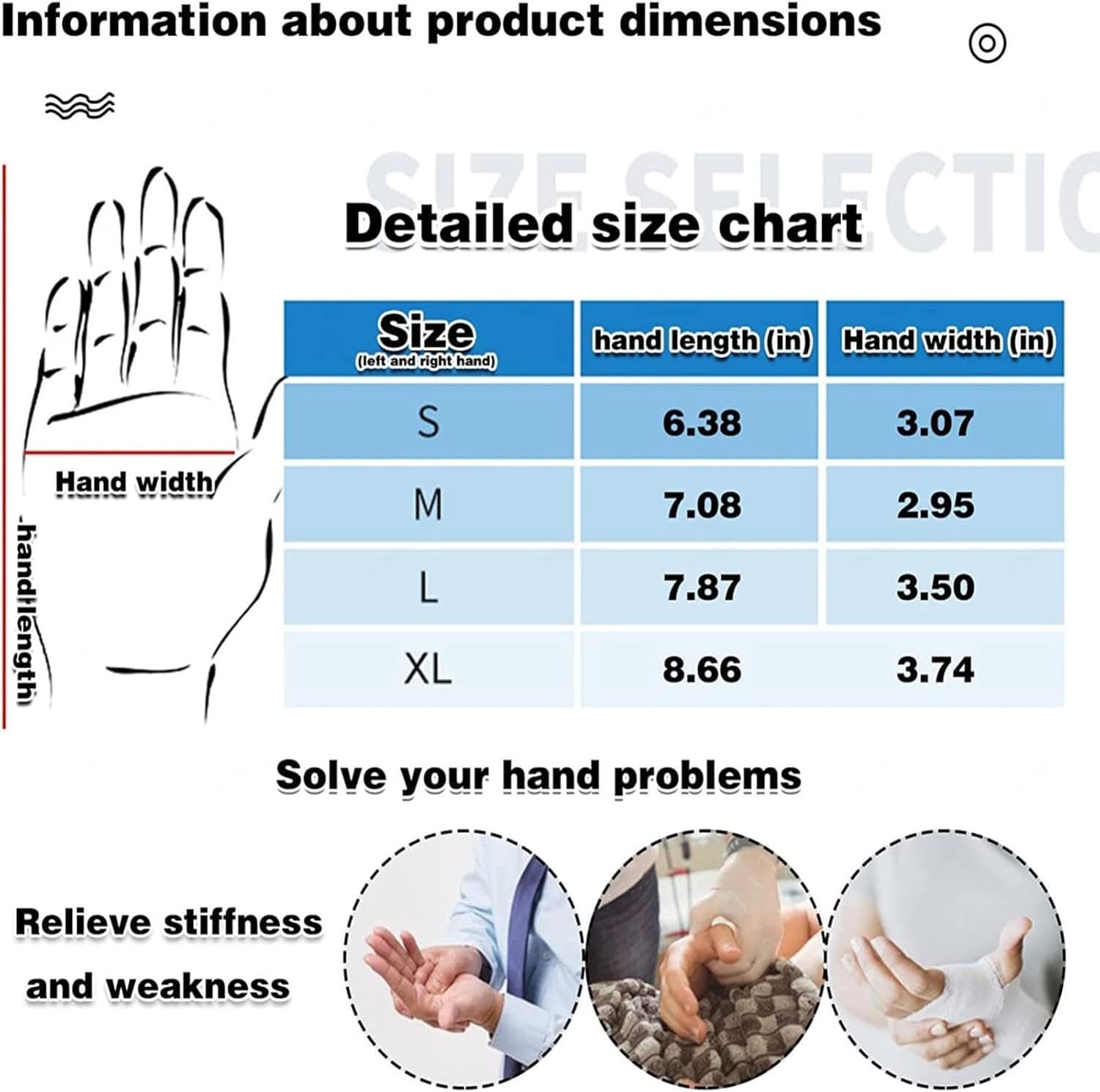 Robot Glove Hand Training Rehabilitation Hand Strengthener Finger Orthosis for Stroke Hemiplegia Hand Function Recovery,Left-L