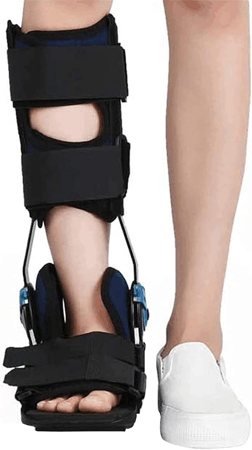 Adjustable Foot Supports, Protective Walker Boot Orthopedic Immobilizer, Fracture, Injury, Sprain, Swelling, Post-Surgery Healing,S,S