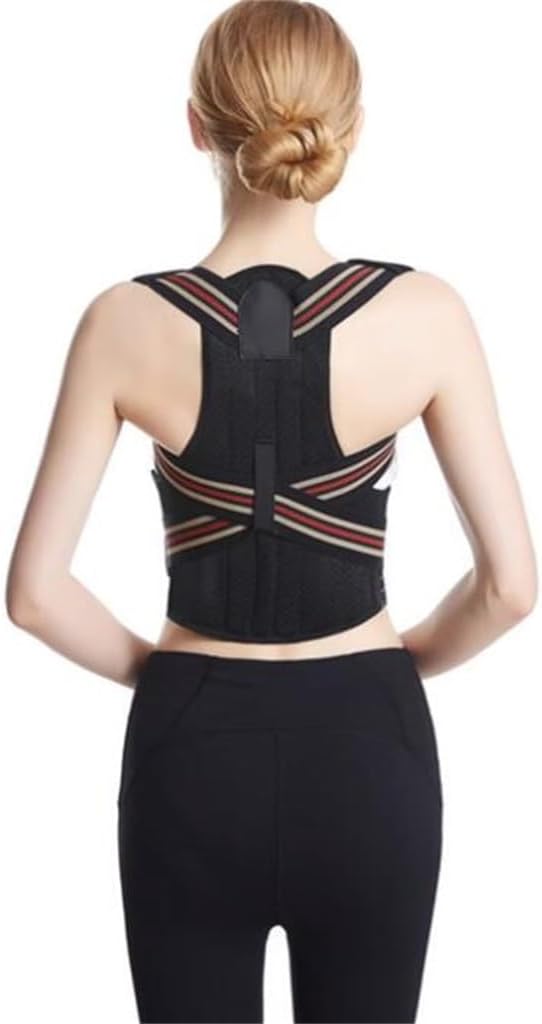 D5 Four keel Hunchback Correction with Hard Support Correction with Straight Back Hunchback Correction Device(XX-Large)