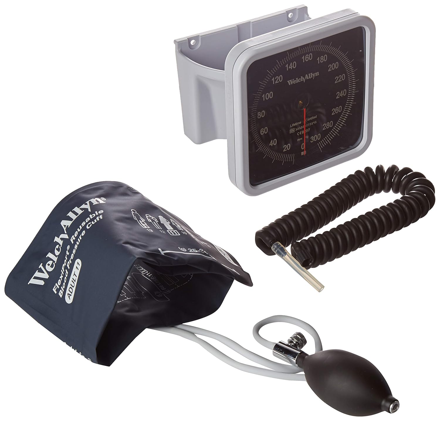 7670-01 Wall Aneroid SPHYG W/Cuff (Full Set)