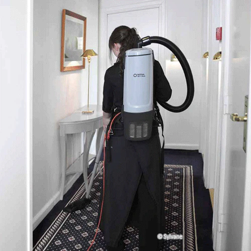 Nilfisk GD10 Backpack Industrial Vacuum - HEPA