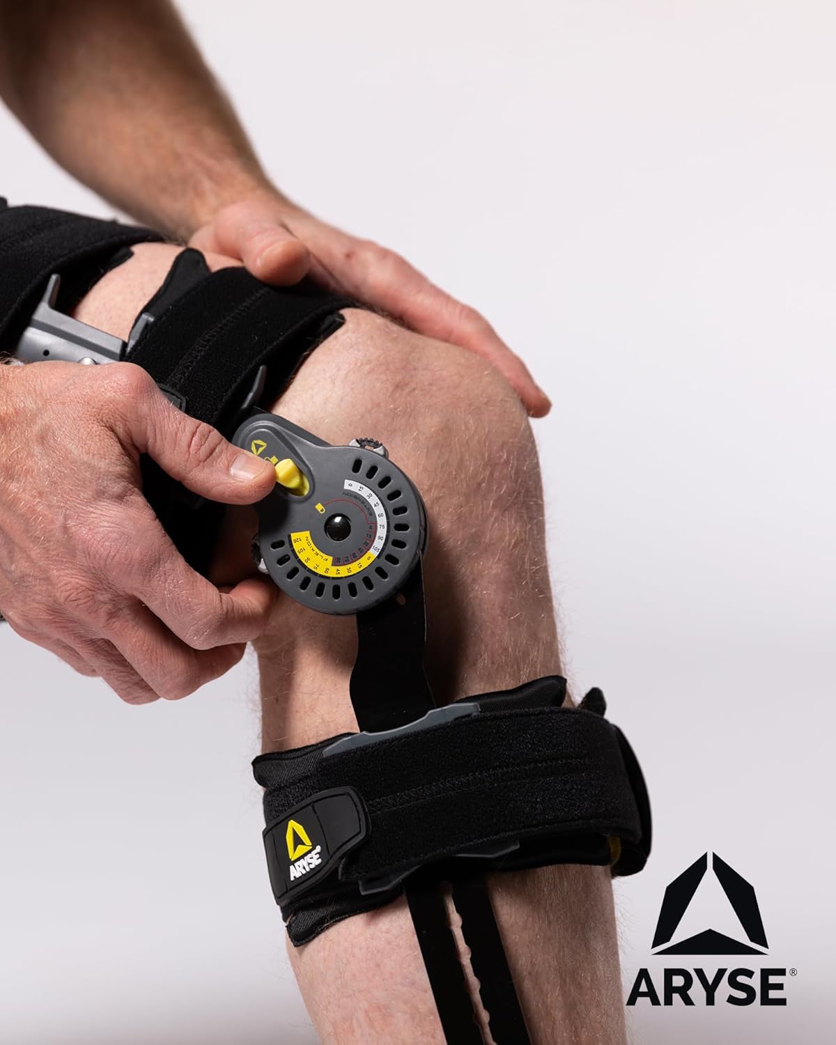 ARYSE TRU-RANGE+ Post-Op Elbow Brace, Universal Bilateral, Adjustable ROM Hinge, Recovery Support