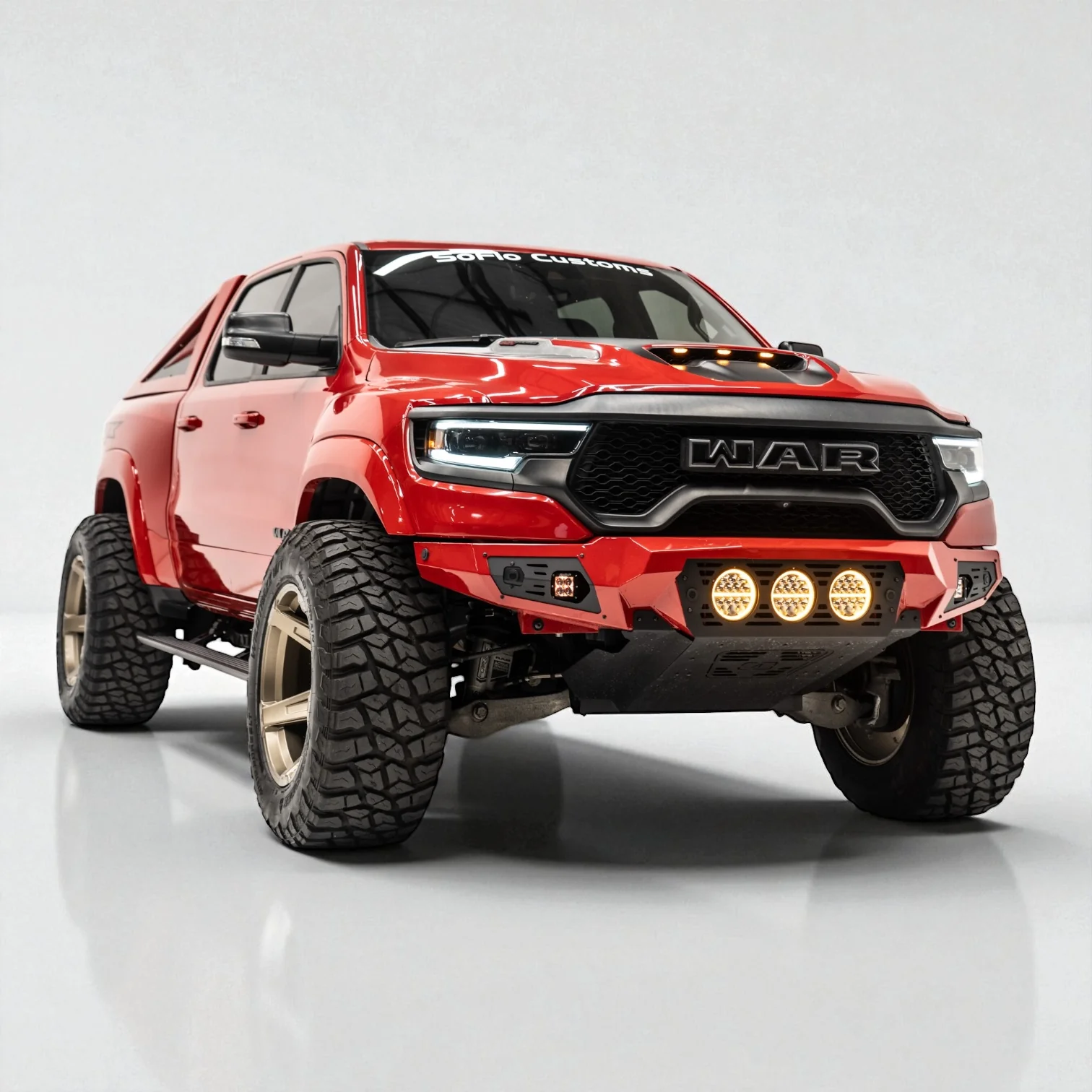 2021-2026 RAM TRX RHO FASTBACK SLANT BACK WITH TONNEAU