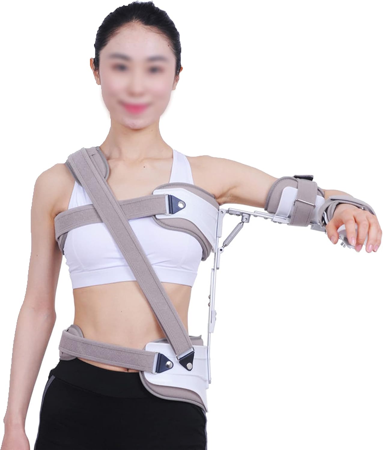 Shoulder Abduction Sling Elbow Protection and Stability Helps Support Raise Arm Rehabilitation Surgery Dislocated Strains Tears Injury Support Shoulder Abduction Immobilizer