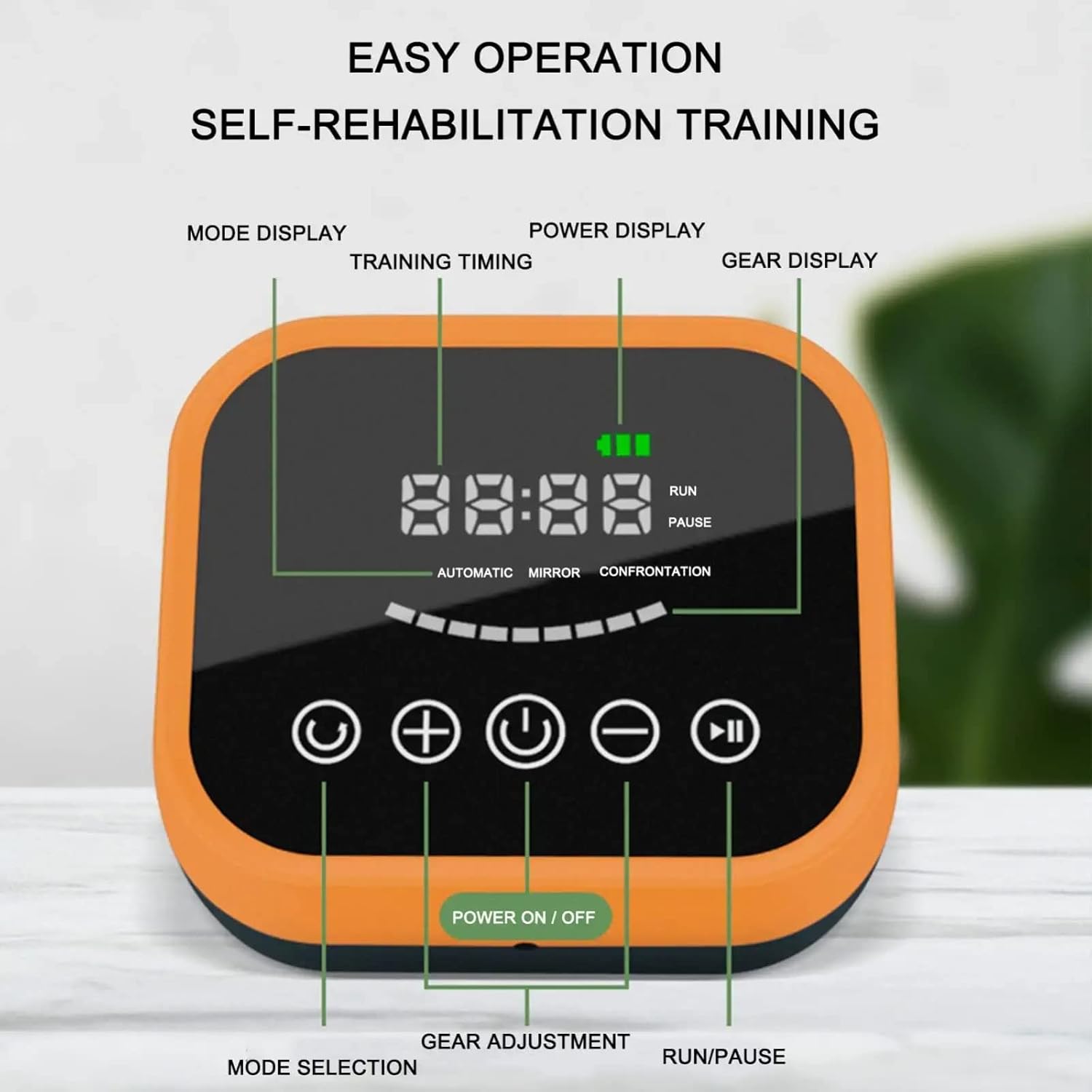 Rehabilitation Robot Gloves 1 Pair, AI Smart Chip Integrated Touch Screen Electric Rehabilitation Gloves, for Both Hand Function Recovery(Size:L Code,Color:Left+Right)