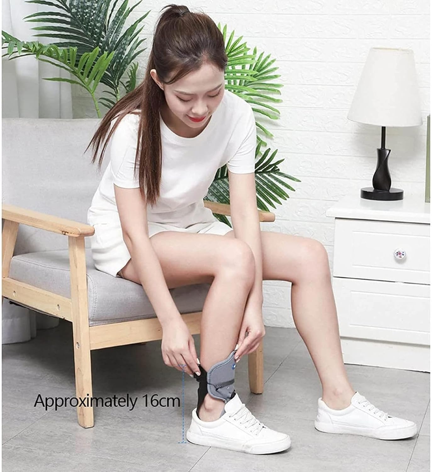 Plantar Fasciitis Night Splint Adjustable Breathable Fasciitis Night Plantar Brace Fits Both Left and Right Foot for Flat Feet Achilles Tendonitis Heel Ankle Foot Pain,Left-40-44