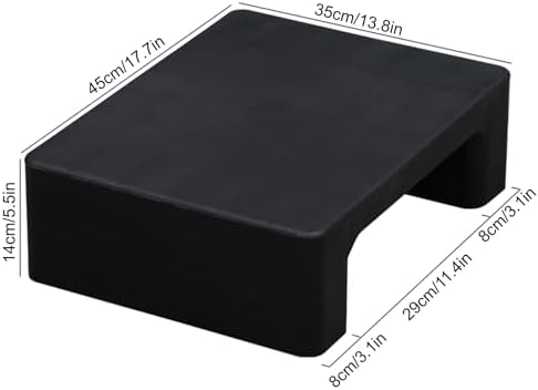 Non-Slip Lightweight Plastic Pallet Tray - Waterproof, Wear-Resistant Storage Pad for Easy Stacking & Cleaning in Industrial & Laboratory Settings (Green)