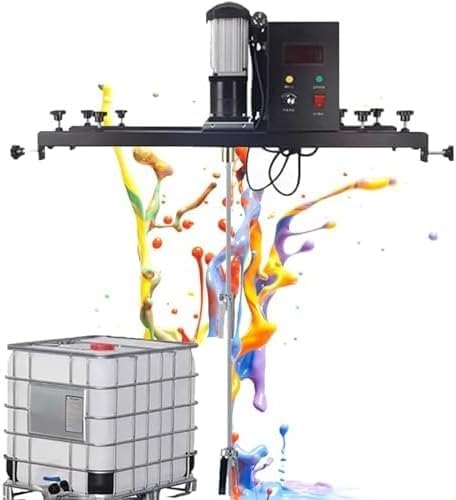 Pneumatic Paint Mixer Electric Tank Mixer Machine, Pneumatic Bracket Mixer, Paint Stirring Machine Bracket Air Agitator Paint Mix Tool