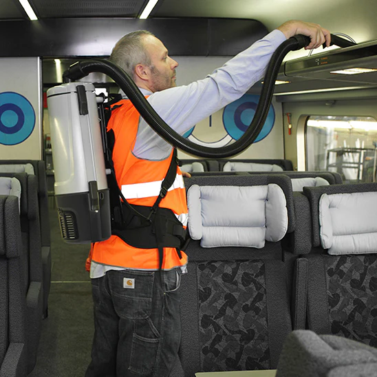 Nilfisk GD10 Backpack Industrial Vacuum - HEPA