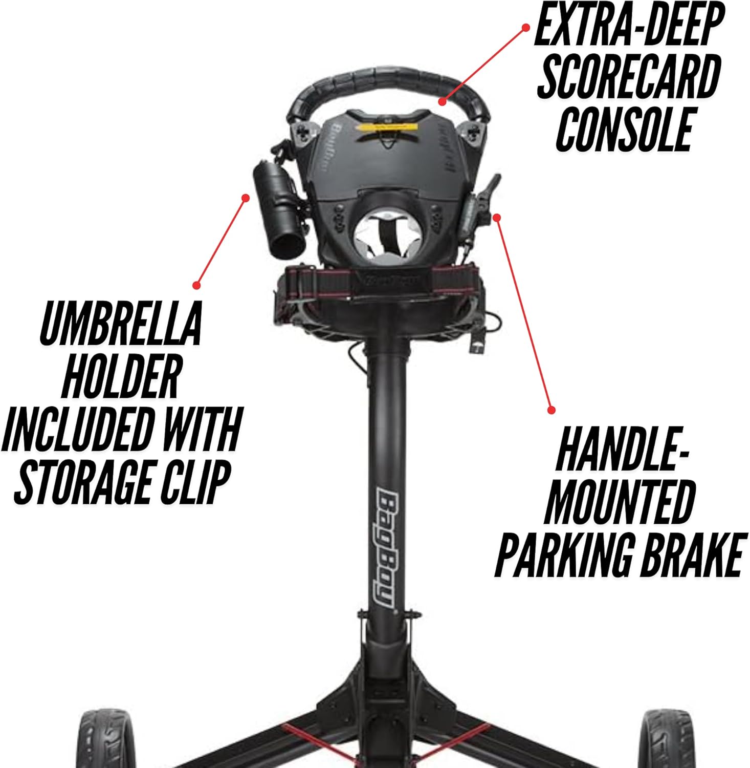 Bag Boy Bag Boy Compact 3 Golf Push Cart