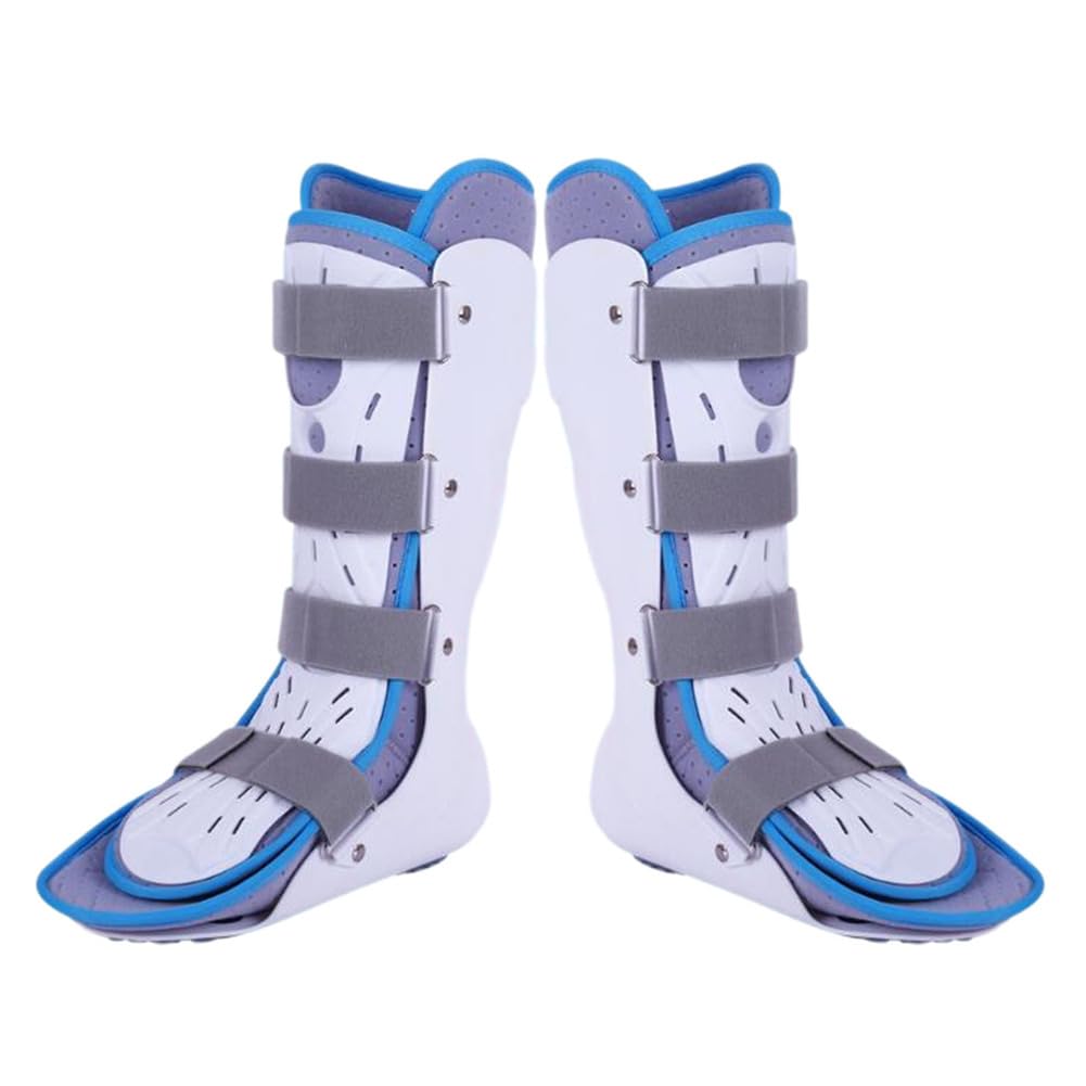 SFKLYU Sleeping Drop Foot Support, Plantar Fasciitis Night Splint, Ankle Stabilizer Brace, Unisex Night Splint Foot for Bone Fixation in Case of Fracture,1 Pair,M