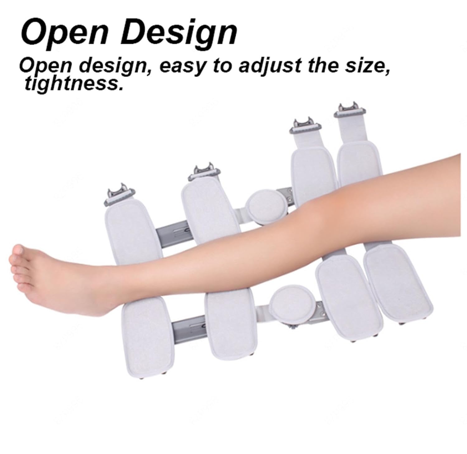 Adjustable Hinged Knee Brace Immobilizer Adjustable Knee Support Helps Stabilized Knee Effective Relief of ACL, Arthritis, Tendinitis Pain,for Men and Women(