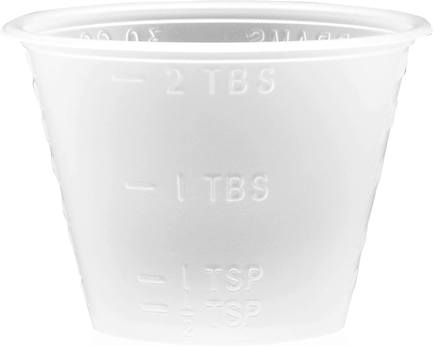 Plastic Medicine Cups 10,000 Small Disposable Graduated 1 OZ Measuring Cup with Embossed Measurements in Tablespoons, Drams, CC's, ML and OZ for Liquid & Dry Medication, Epoxy, Oils, Paint and Stain…