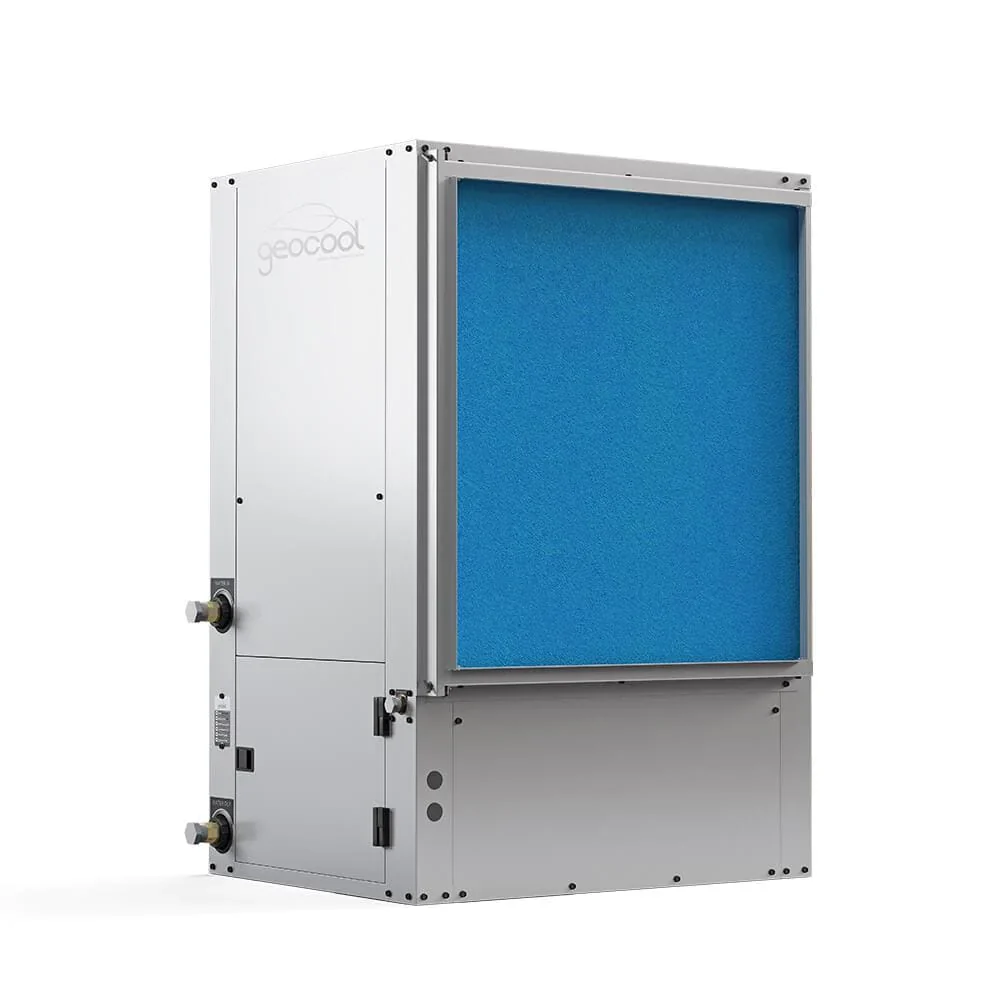 MRCOOL GeoCool 36K BTU, 3 Ton, Vertical Two-Stage CuNi Coil Right Return w/ Desuperheater (GCHPV036TGTANDR)