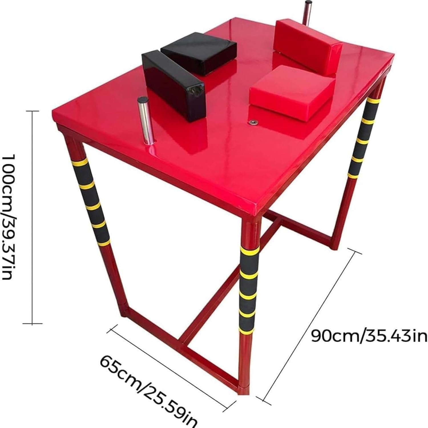 Professional Arm Wrestling Battle Table, Home Gym Club Heavy Duty Armwrestling Tables Board, Standard Fitness Equipment for Competition Training