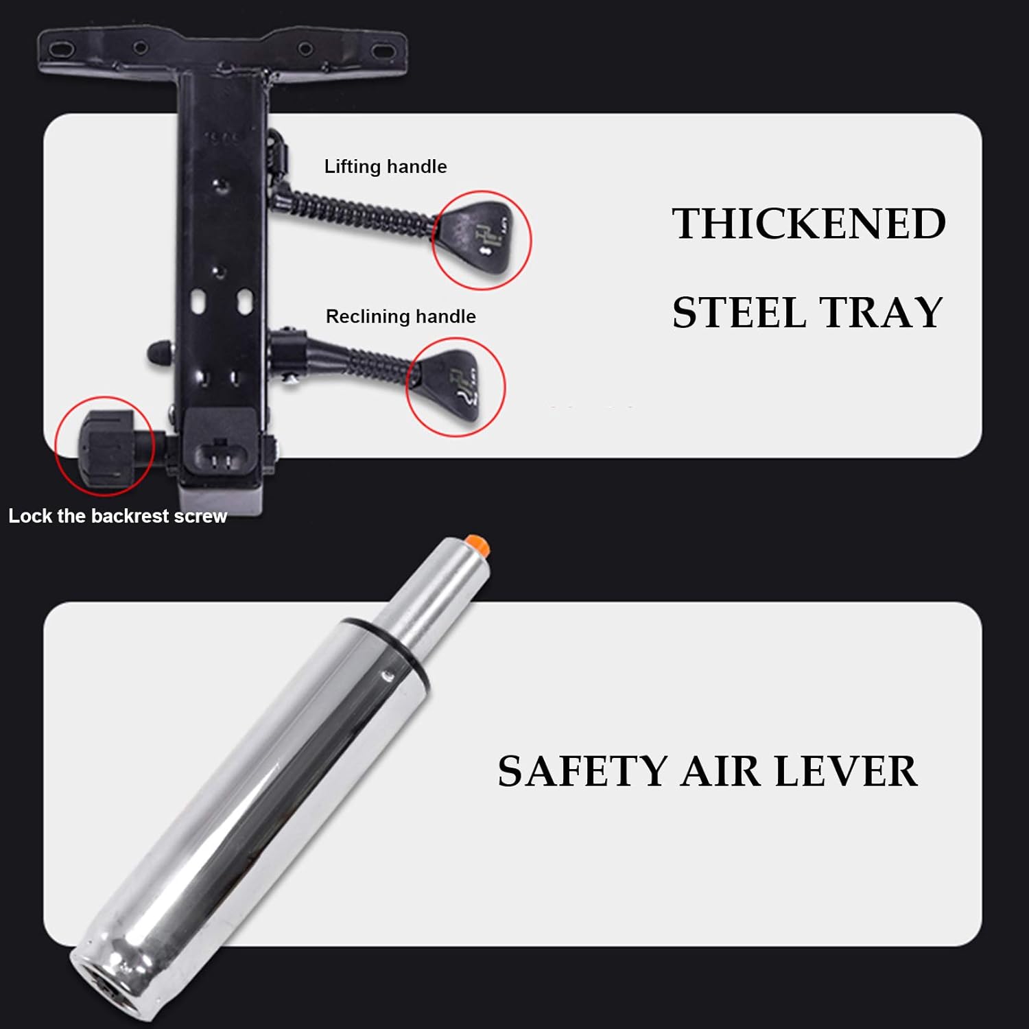 High-Back Office Chair, Brown Leather Executive Chair with Lumbar Support & Padded Armrests, Adjustable Height, 360 Swivel, Ideal for Office Use (Pink