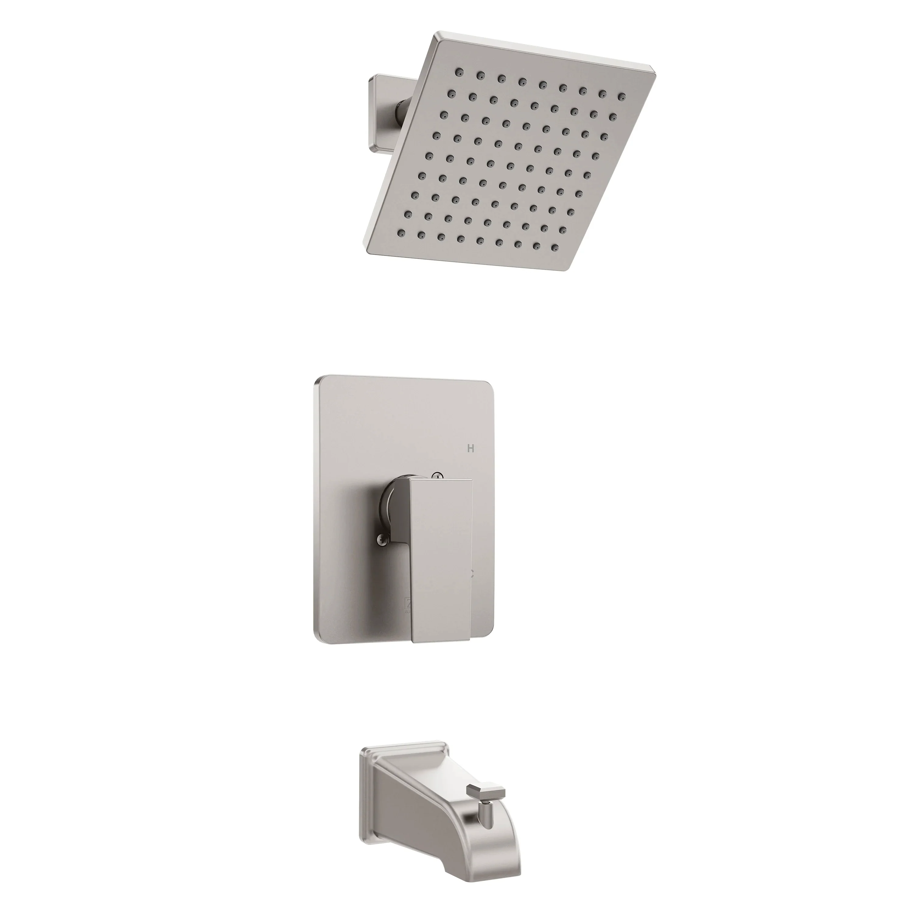 ZLINE Palisades Modern Shower System in Brushed Nickel (RBCN2-SHS-BN)