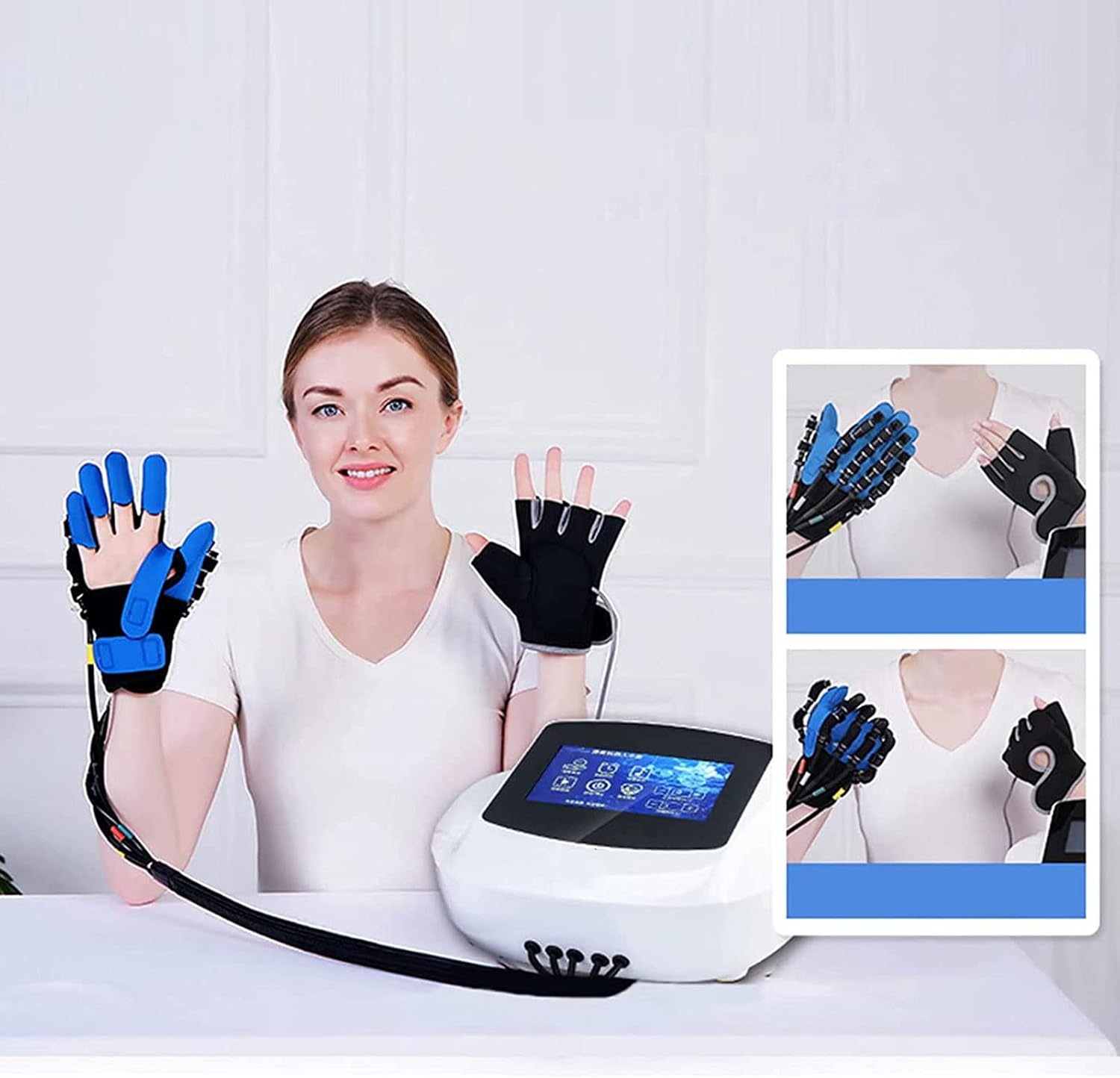 Finger Training Stroke Hand Splint Rehabilitation Robot Gloves Hand Stroke Hemiplegia Rehabilitation Training Equipment Can Minimize Spasticity