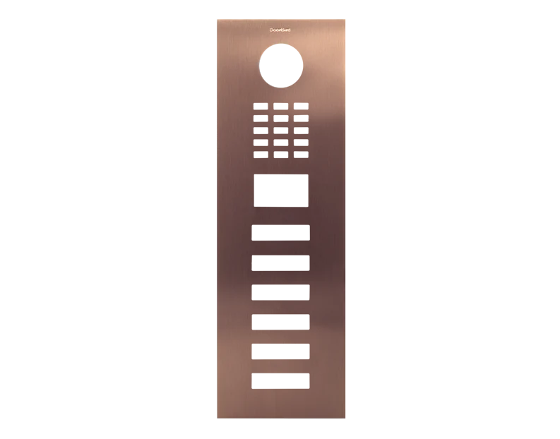 DoorBird Front Panel for D2106V in Bronze