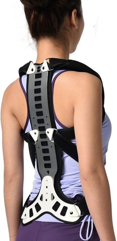 TTZ Posture Corrector Back Posture Corrector Brace for Women and Men, Orthopedic Posture Corrector with Double Strong Splints