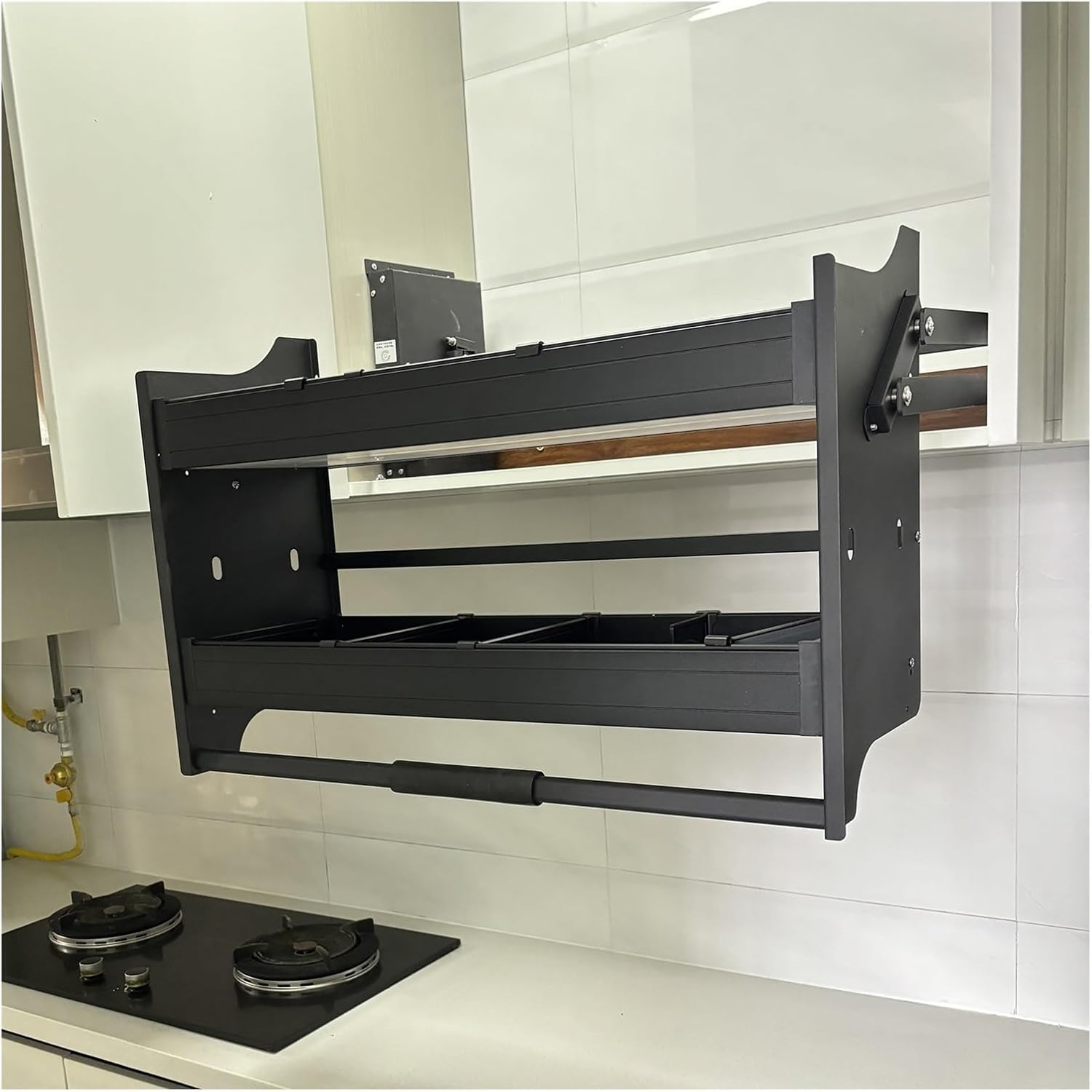 24 Inch Pull Down Shelf for Upper Cabinets 18 20 22in 26 28 30 32 34