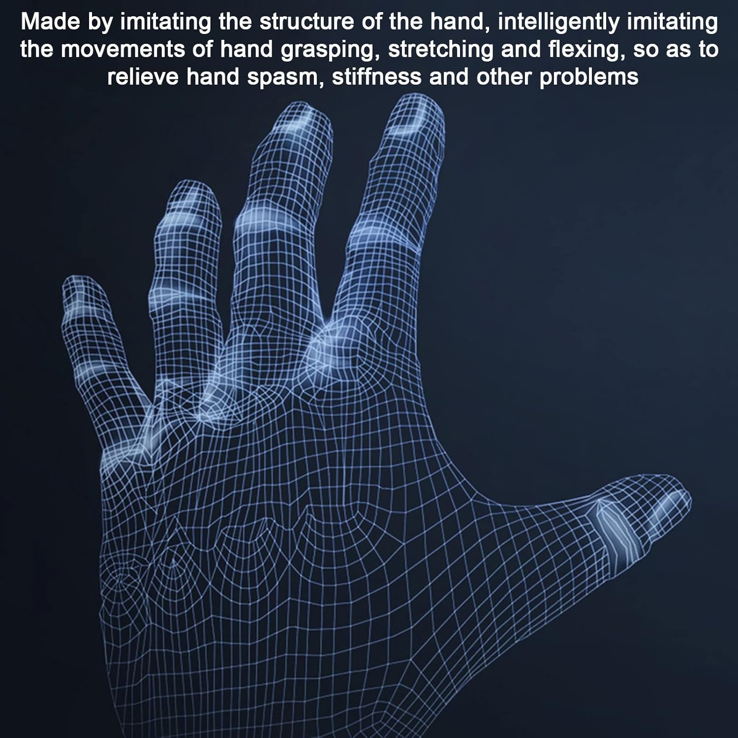 Rehabilitation Robot Gloves for Hand Dysfunction Patients Exercise Finger, Finger Training Rehab Orthosis Stroke Hand Splint Assistive Gloves,S-Left Hand