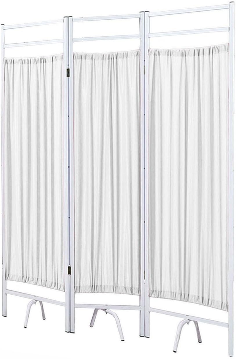 Portable Folding Medical Privacy Screen, 3-Panel Partition for Beauty Salons, Massage Rooms & Hospitals - Compact, Lightweight & Easy to Set Up (Color-1)
