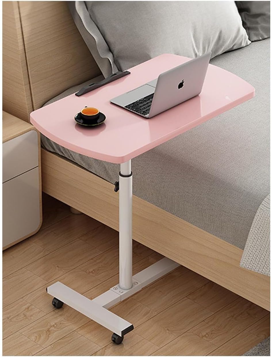 Overbed Table Height Adjustable Overbed Table Laptop Stand for Bed - Hospital Table Over Bed Desk with Standing Desk Feature, Suitable for Varying Bed Heights
