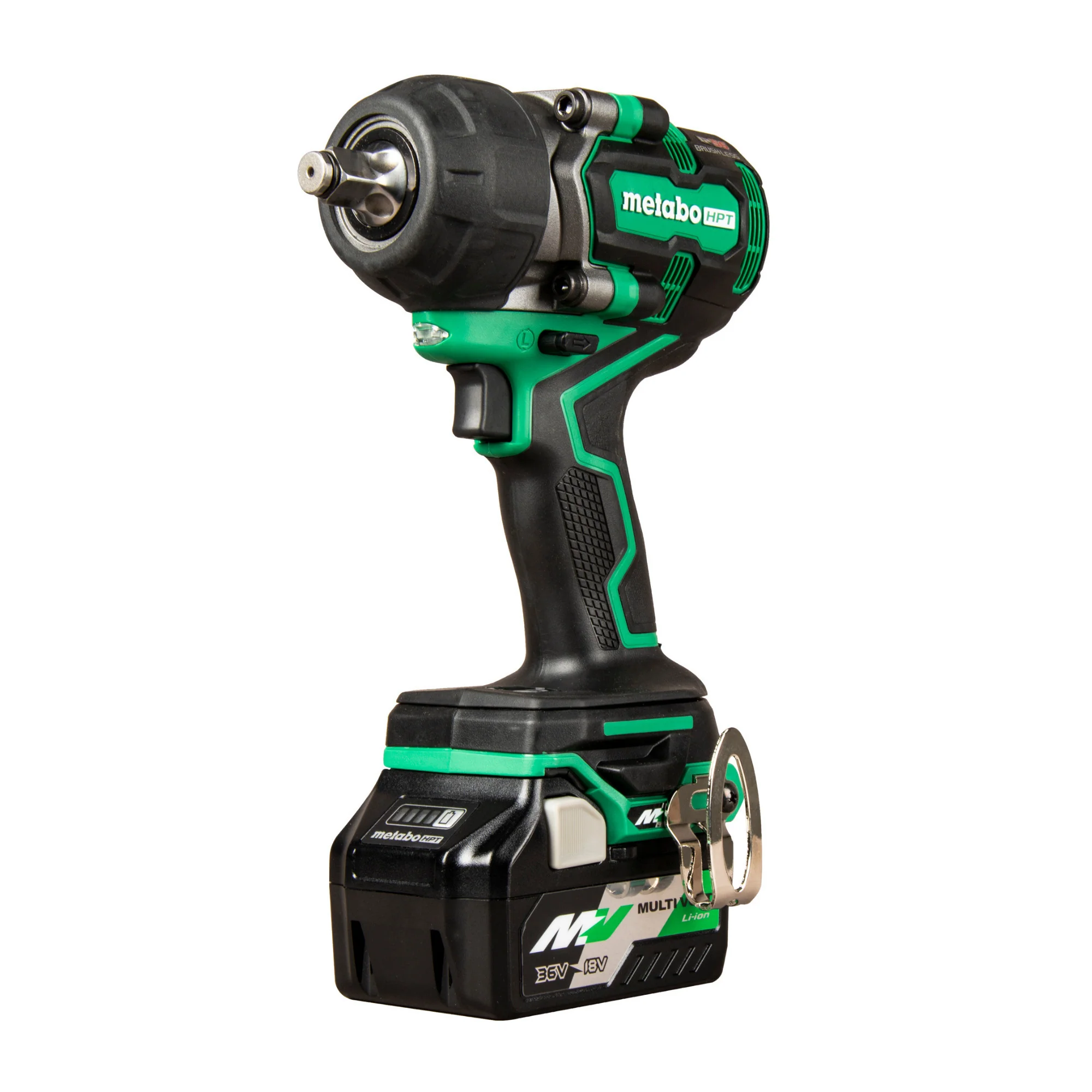 Metabo HPT 36V MultiVolt Cordless 1/2-Inch Mid-Torque Impact Wrench Kit