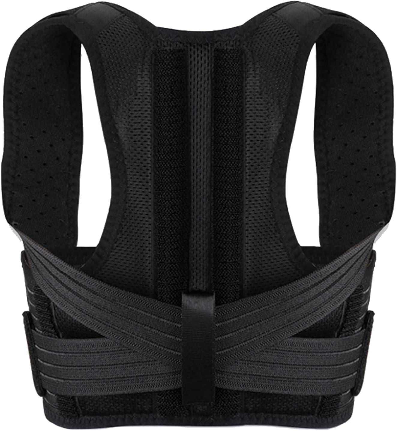 Back Posture Corrector Straightener Adjustable Breathable Support FiPB9rrvisible Neck Back and Shoulder Pain Relief Lumbar for Adult Women,XL ()