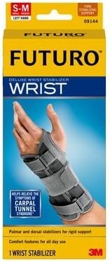 FUTURO(TM) Deluxe Wrist Stabilizer 45538ENT, Large/X-Large, Left Hand