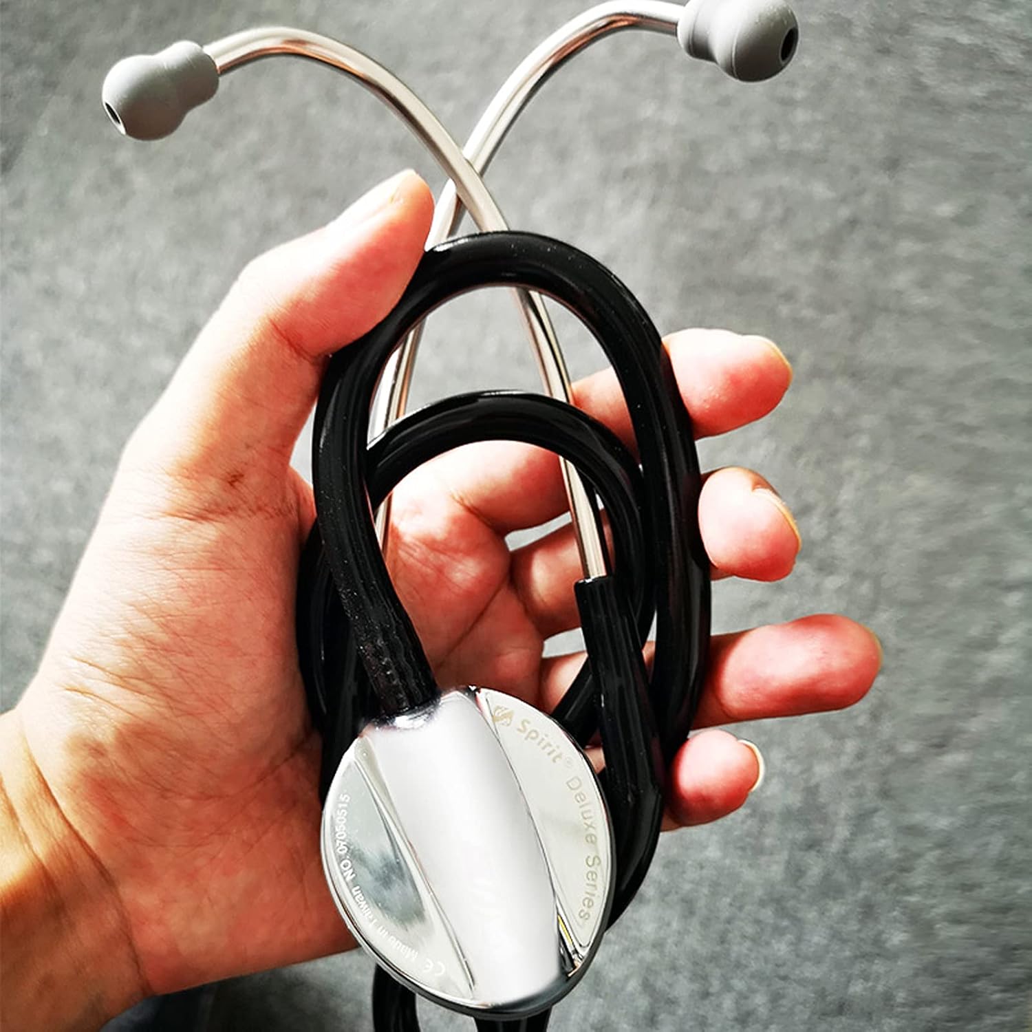 Professional Stethoscope Single Head for Medical Cardiology Infant Nurses Doctor Practice Pediatric-Green||616