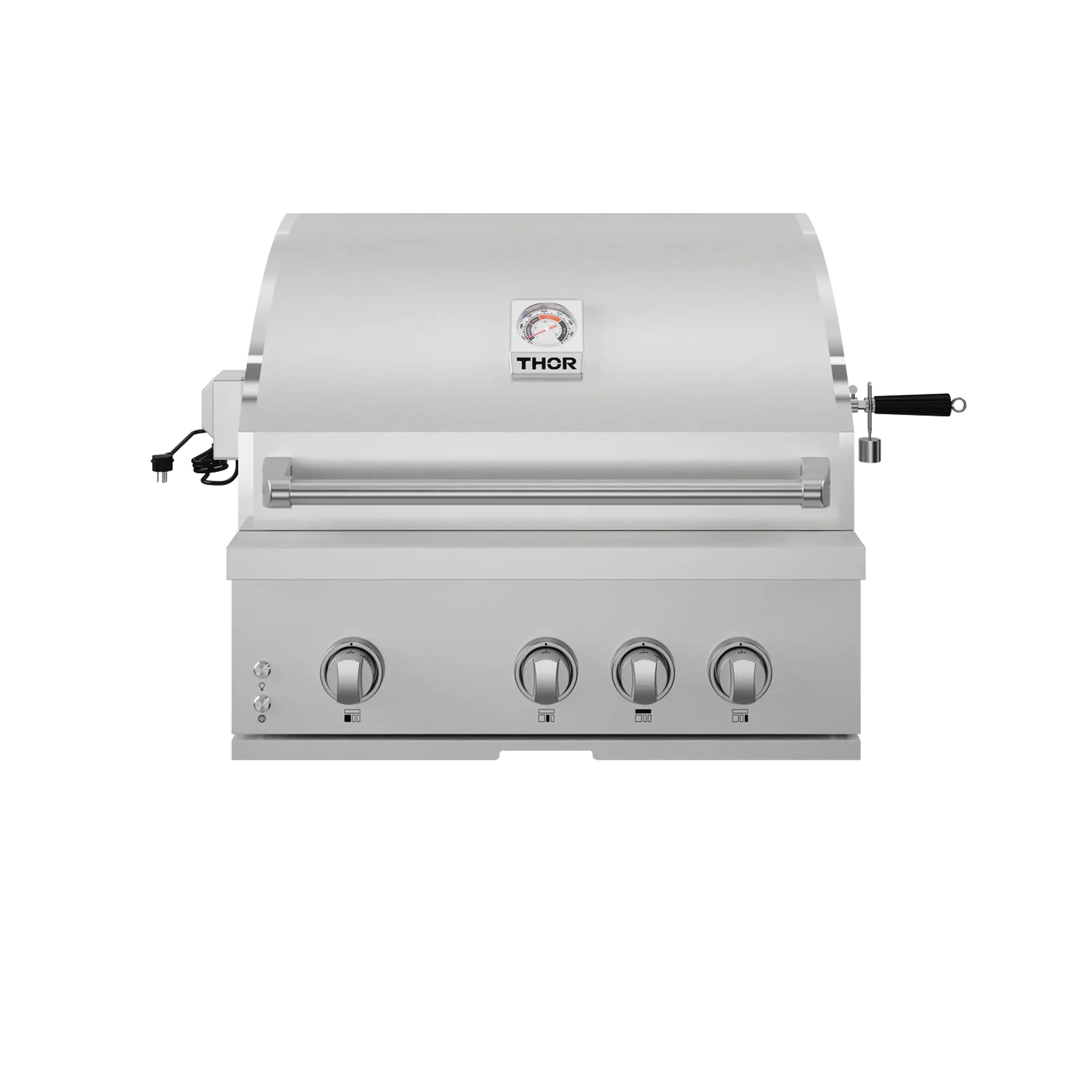 Gordon Ramsay by Thor Kitchen 32-Inch Built-In Gas Grill with Natural Gas Kit in Stainless Steel