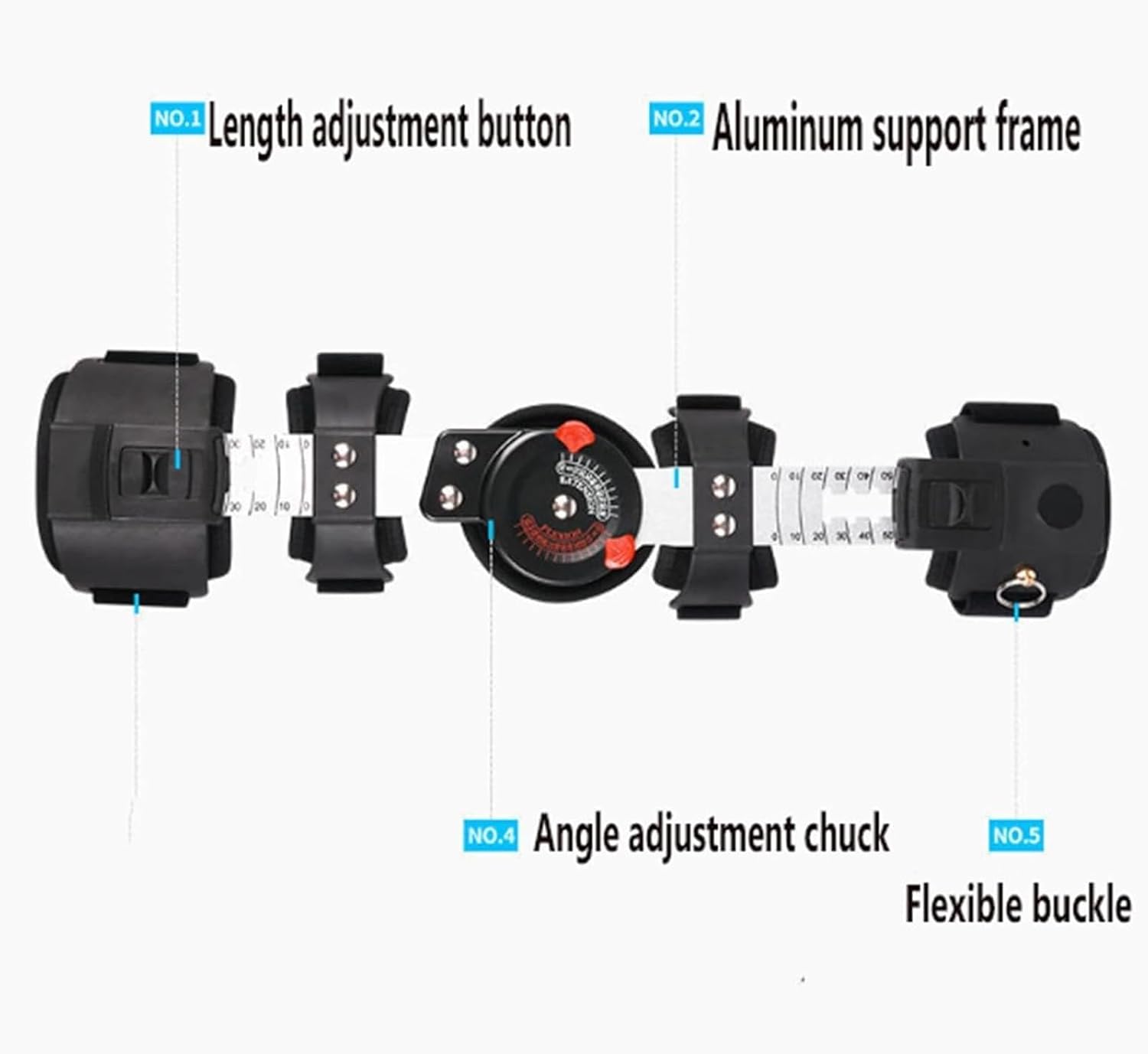 Hinged ROM Elbow Brace Support Unisex,Adjustable Elbow Splint Immobilizer for Tendonitis, Tennis & Golfer's Elbow, Arthritis, Bursitis, Arm Injury Recovery(Right)