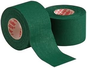 M-Tape Colored Athletic Tape - 1.5 inches x 10 yards - Green, 32 Rolls