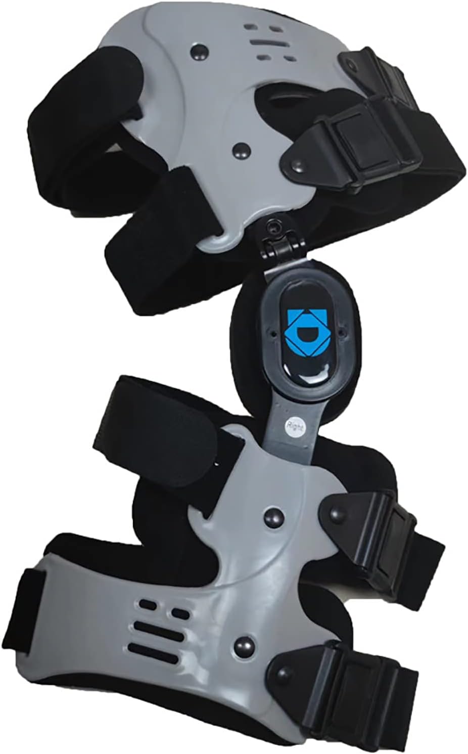 Calf Ankle Foot Fixed Bracket Orthosis Knee Ankle Leg Stabilizer Hinged Orthosis Support Brace Adjustable Fracture Protector,Left (Right