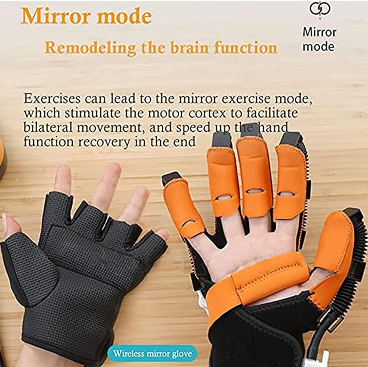 Hand Rehabilitation Robot Gloves Rehabilitation Robot Gloves, Hemiplegia/stroke Hand Splint Training Equipment,Rehabilitation Training Gloves, Finger Training, Finger Orthosis, For Long-Term Relief (